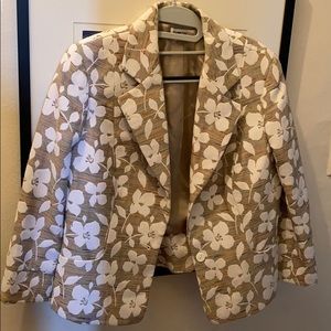 Barry Bricken Flower Blazer